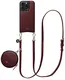 AVY Apple iPhone 14 Pro - Luxury Kit - Burgundy - Long Leather afbeelding 1