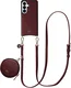 AVY Samsung Galaxy S26 Plus - Luxury Kit - Burgundy - Long Leather afbeelding 1