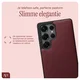 AVY Samsung Galaxy S25 Ultra - Luxury Kit - Burgundy - Long Leather afbeelding 6