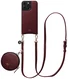 AVY Apple iPhone 15 Pro Max - Luxury Kit - Burgundy - Long Leather