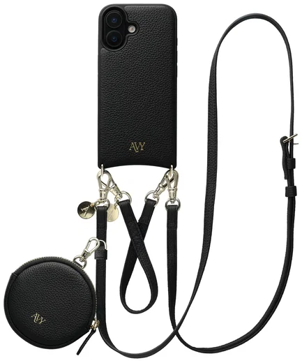 AVY Apple iPhone 17 - Luxury Kit - Zwart - Leather Set afbeelding 1