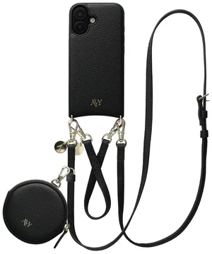 AVY Apple iPhone 17 - Luxury Kit - Zwart - Leather Set