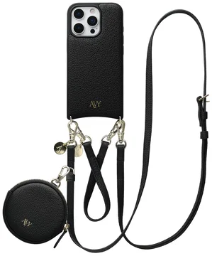AVY Apple iPhone 16 Pro Max - Luxury Kit - Zwart - Leather Set