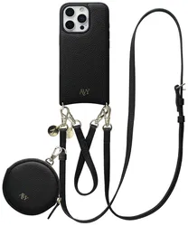 AVY Apple iPhone 16 Pro Max - Luxury Kit - Zwart - Leather Set afbeelding