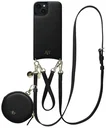 AVY Apple iPhone 14 / 13 - Luxury Kit - Zwart - Leather Set