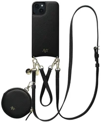 AVY Apple iPhone 14 / 13 - Luxury Kit - Zwart - Leather Set afbeelding