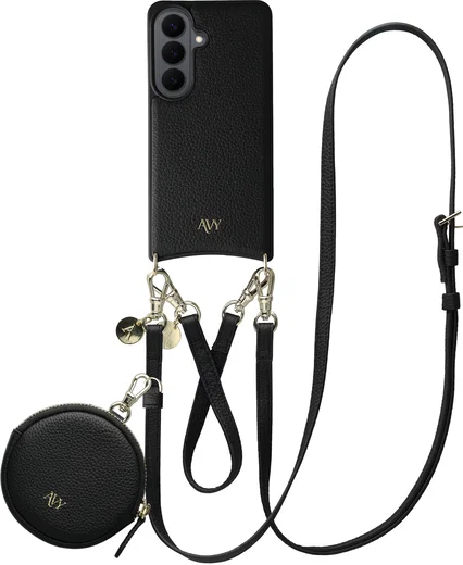 AVY Samsung Galaxy S26 Plus - Luxury Kit - Zwart - Leather Set afbeelding 1