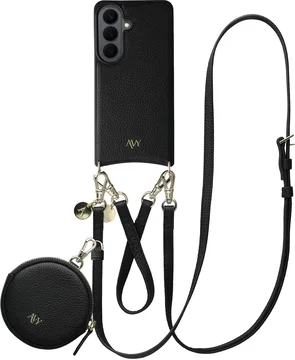 AVY Samsung Galaxy S26 - Luxury Kit - Zwart - Leather Set