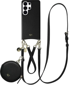 AVY Samsung Galaxy S26 Ultra - Luxury Kit - Zwart - Leather Set