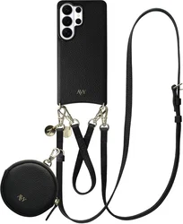 AVY Samsung Galaxy S26 Ultra - Luxury Kit - Zwart - Leather Set afbeelding