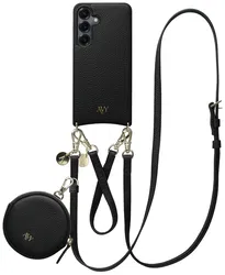 AVY Samsung S25 Plus / S24 Plus - Luxury Kit - Zwart - Leather Set afbeelding