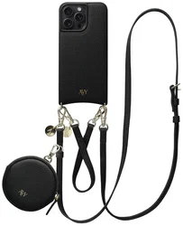 AVY Apple iPhone 14 Pro Max - Luxury Kit - Zwart - Leather Set afbeelding