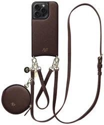 AVY Apple iPhone 15 Pro - Luxury Kit - Chocolate - Leather Set afbeelding