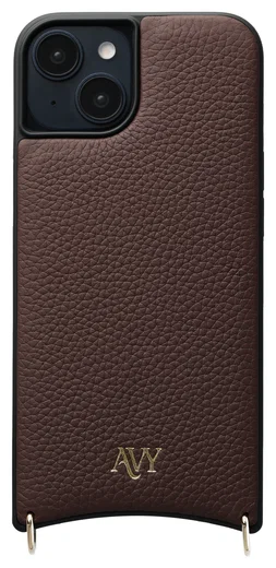 AVY Apple iPhone 14 / 13 - Luxury Kit - Chocolate - Leather Set afbeelding 13