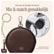 AVY Apple iPhone 14 / 13 - Luxury Kit - Chocolate - Leather Set afbeelding 8