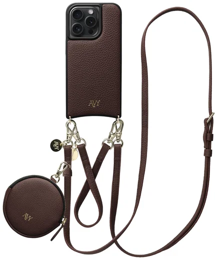 AVY Apple iPhone 14 Pro - Luxury Kit - Chocolate - Leather Set afbeelding 1