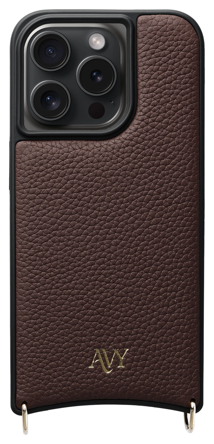 AVY Apple iPhone 14 Pro - Luxury Kit - Chocolate - Leather Set afbeelding 13