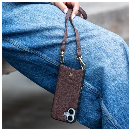 AVY Apple iPhone 14 Pro - Luxury Kit - Chocolate - Leather Set afbeelding 3