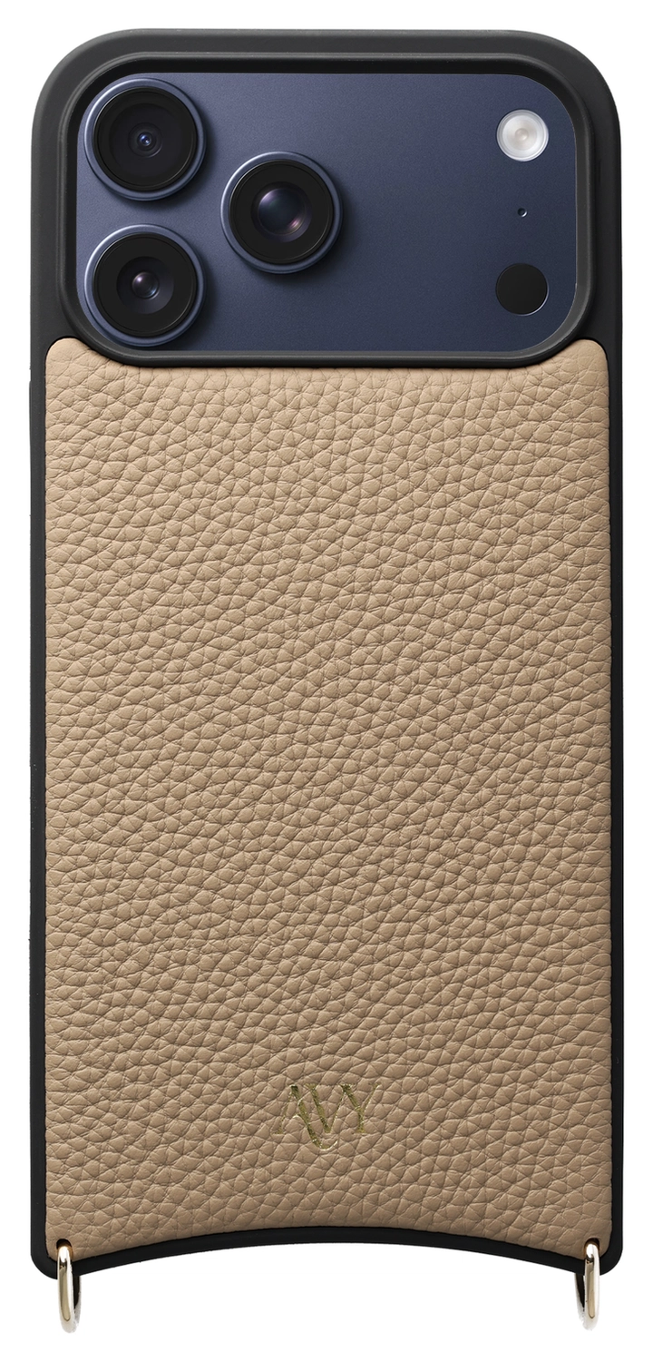 AVY Apple iPhone 17 Pro Max - Luxury Kit - Beige - Leather Set afbeelding 12