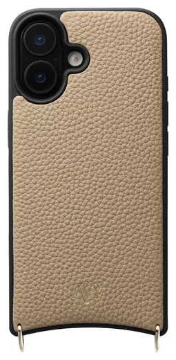 AVY Apple iPhone 16 - Luxury Kit - Beige - Leather Set afbeelding 13