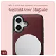 AVY Apple iPhone 17 - Luxury Kit - Burgundy - Leather Set afbeelding 7