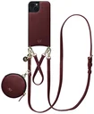AVY Apple iPhone 14 / 13 - Luxury Kit - Burgundy - Leather Set