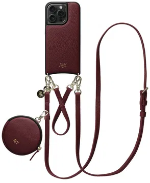 AVY Apple iPhone 14 Pro - Luxury Kit - Burgundy - Leather Set