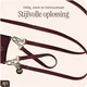 AVY Samsung Galaxy S26 Plus - Luxury Kit - Burgundy - Leather Set afbeelding 11