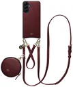 AVY Samsung Galaxy A56 - Luxury Kit - Burgundy - Leather Set