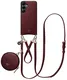 AVY Samsung Galaxy S25 / S24 - Luxury Kit - Burgundy - Leather Set