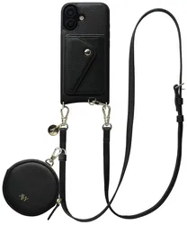 AVY Apple iPhone 17 - Statement Kit - Zwart - Long Leather afbeelding