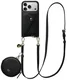 AVY Apple iPhone 17 Pro - Statement Kit - Zwart - Long Leather