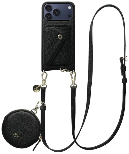 AVY Apple iPhone 17 Pro Max - Statement Kit - Zwart - Long Leather afbeelding 1
