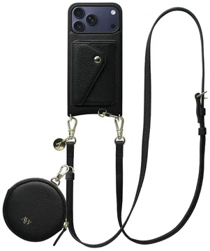 AVY Apple iPhone 17 Pro Max - Statement Kit - Zwart - Long Leather