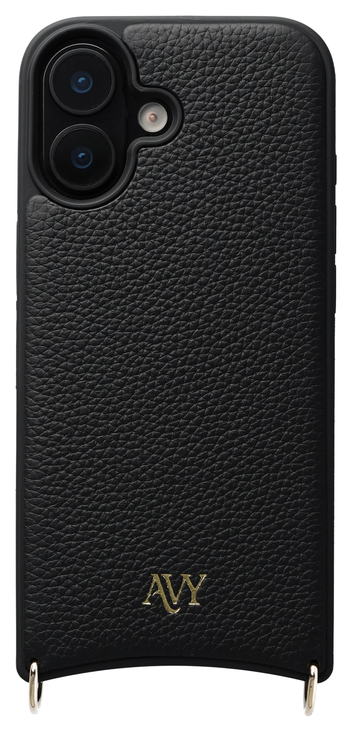 AVY Apple iPhone 16 - Statement Kit - Zwart - Long Leather afbeelding 15