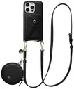 AVY Apple iPhone 16 Pro Max - Statement Kit - Zwart - Long Leather