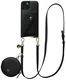 AVY Apple iPhone 15 - Statement Kit - Zwart - Long Leather
