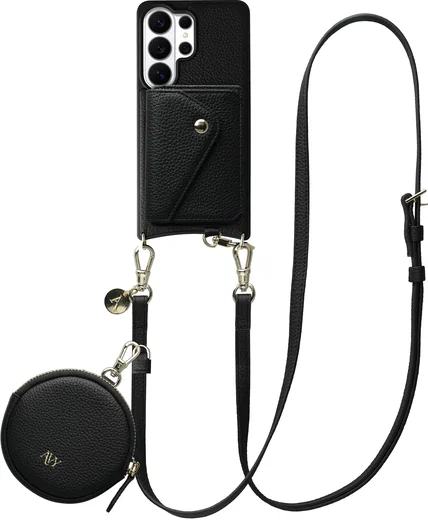AVY Samsung Galaxy S26 Ultra - Statement Kit - Zwart - Long Leather afbeelding 1