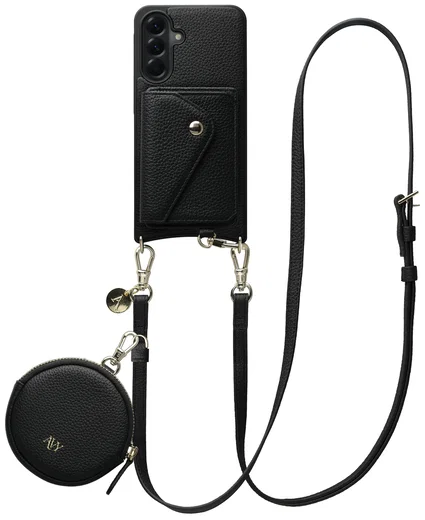 AVY Samsung Galaxy A56 - Statement Kit - Zwart - Long Leather afbeelding 1