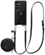 AVY Samsung Galaxy S25 / S24 - Statement Kit - Zwart - Long Leather