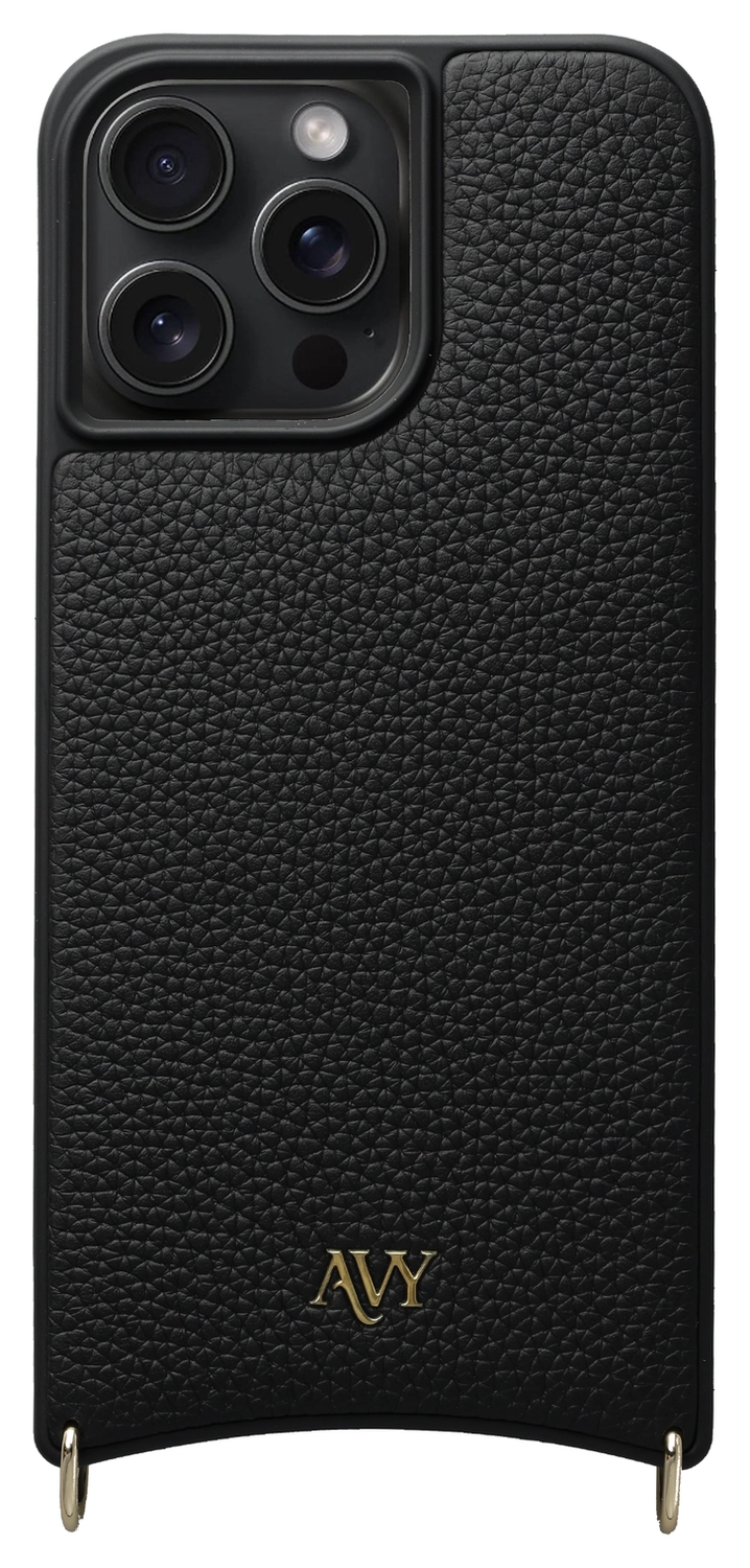 AVY Apple iPhone 14 Pro Max - Statement Kit - Zwart - Long Leather afbeelding 14