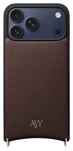 AVY Apple iPhone 17 Pro Max - Statement Kit - Chocolate - Long Leather afbeelding 15
