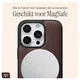 AVY Apple iPhone 16 Pro - Statement Kit - Chocolate - Long Leather afbeelding 7