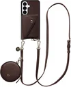 AVY Samsung Galaxy S26 - Statement Kit - Chocolate - Long Leather