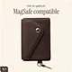 AVY Samsung Galaxy S26 Ultra - Statement Kit - Chocolate - Long Leather afbeelding 9