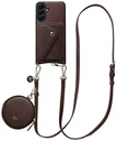 AVY Samsung Galaxy A56 - Statement Kit - Chocolate - Long Leather