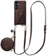 AVY Samsung Galaxy S25 / S24 - Statement Kit - Chocolate - Long Leather