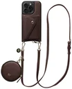 AVY Apple iPhone 15 Pro Max - Statement Kit - Chocolate - Long Leather