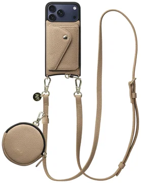 AVY Apple iPhone 17 Pro Max - Statement Kit - Beige - Long Leather