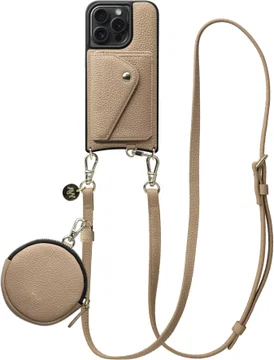 AVY Apple iPhone 15 Pro - Statement Kit - Beige - Long Leather
